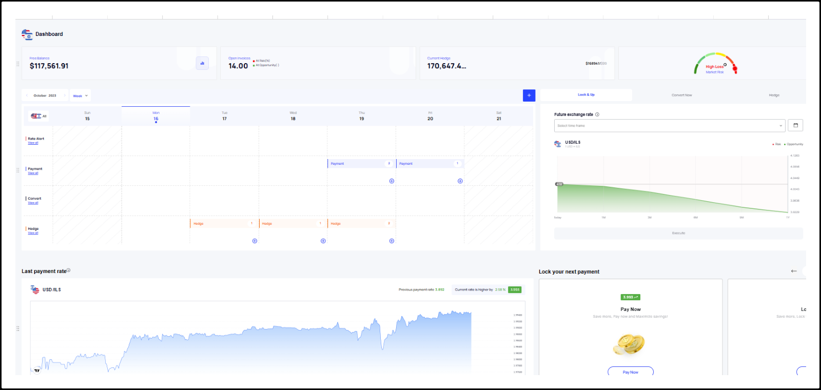 Enhancing your currency management experience: introducing our new Dashboard